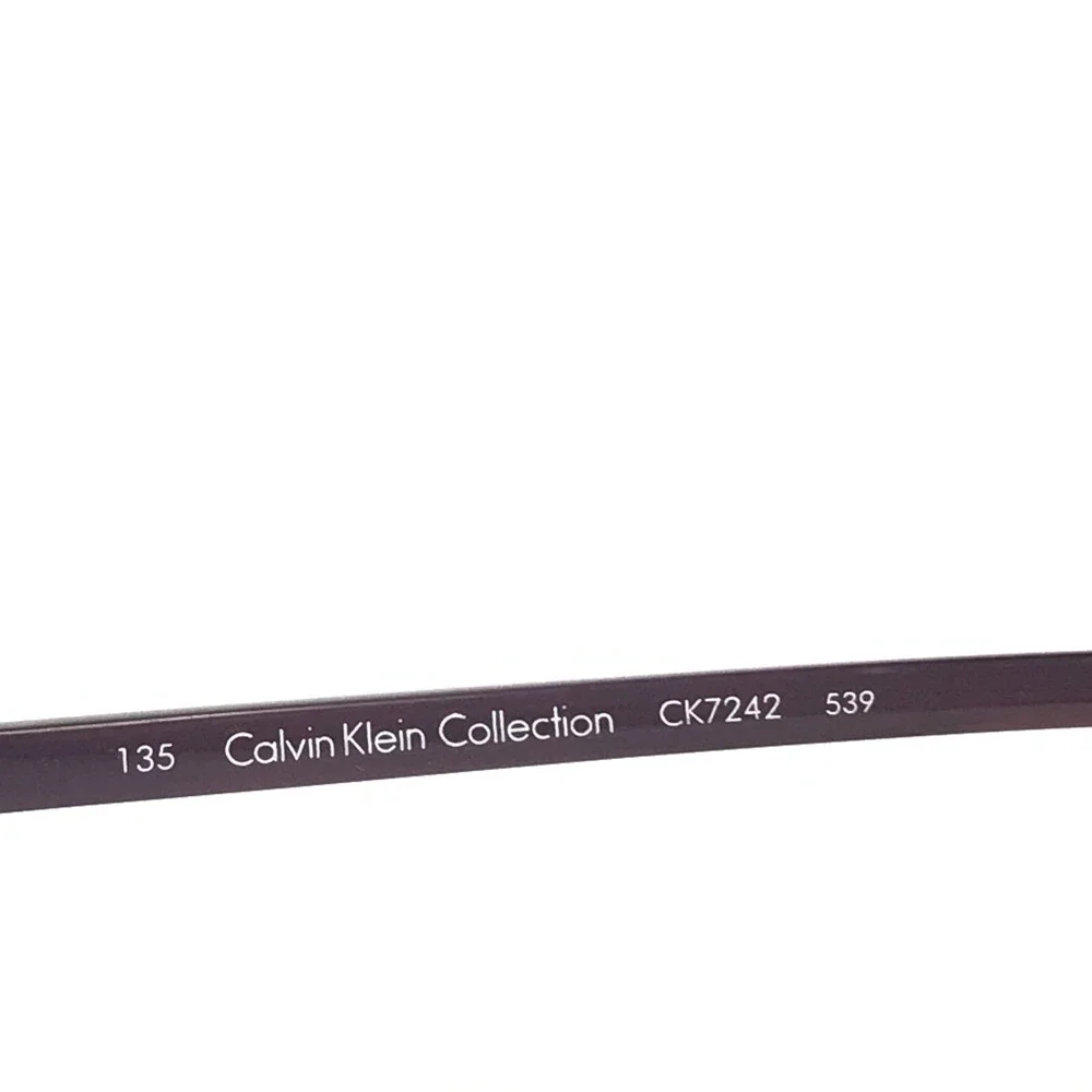 Calvin Klein CK7242 539 Eyeglasses Frames Purple Rectangular Full Rim 54-16-135